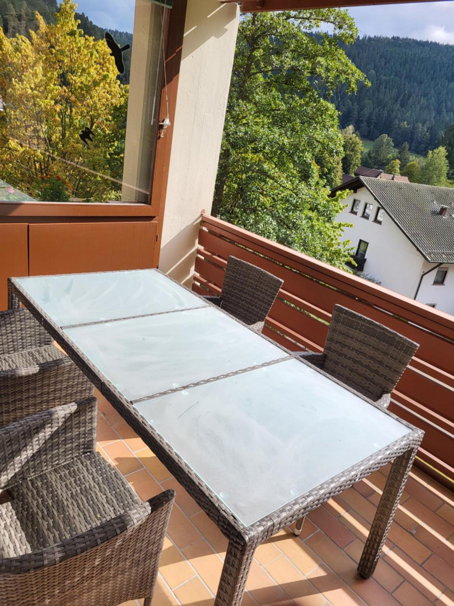 Schwarzwaldsuite Mit Panorama Waldblick Enzklösterle Exterior foto